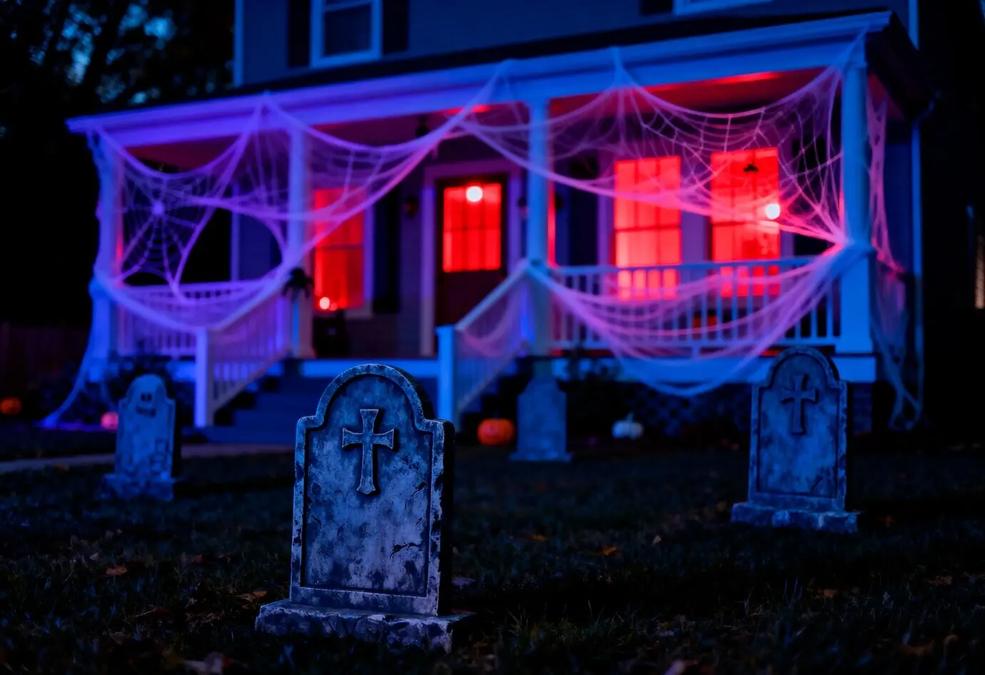 Eerie Halloween decorations